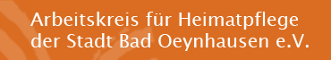 Arbeitskreis f�r Heimatpflege der Stadt Bad Oeynhausen